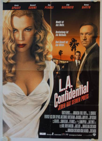 L.A. Confidential original release german movie poster